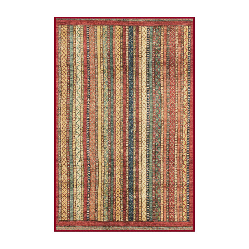 Abstract Indoor Rug, Rectangle 8' x 12'