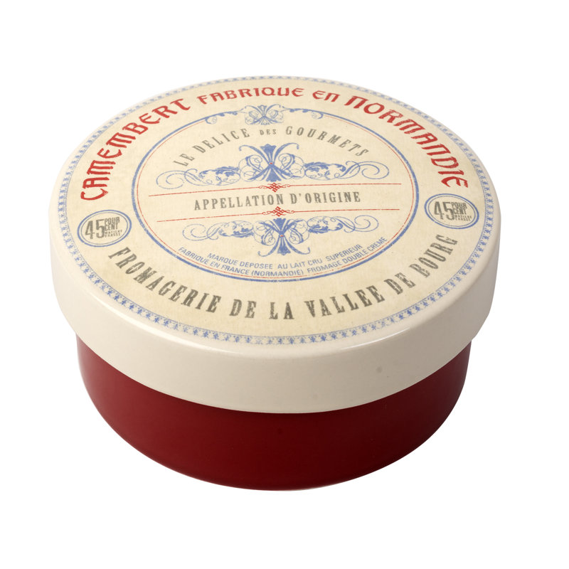 Artesa Gourmet Cheese Ceramic Round Gourmet Cheese Baker with Lid