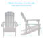 Chaise Adirondack pour l'extérieur Armenio-1949147546