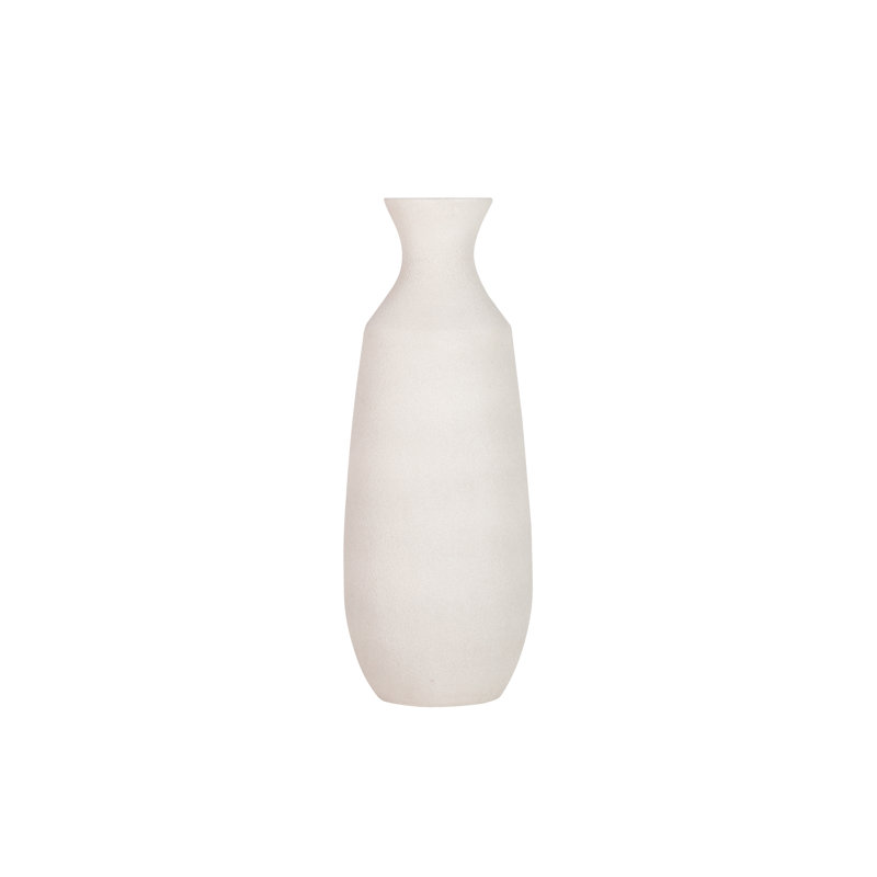 Ceramic / Porcelain Table Vase, Grey, 60cm H x 25cm W x 25cm D