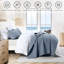 Ensemble de courtepointe pour grand lit, couvre-lit à motif de nuages, ensemble de couvre-lit matelassé en microfibre légère pour toutes les saisons, comprend 1 courtepointe et 2 taies décoratives-103708475