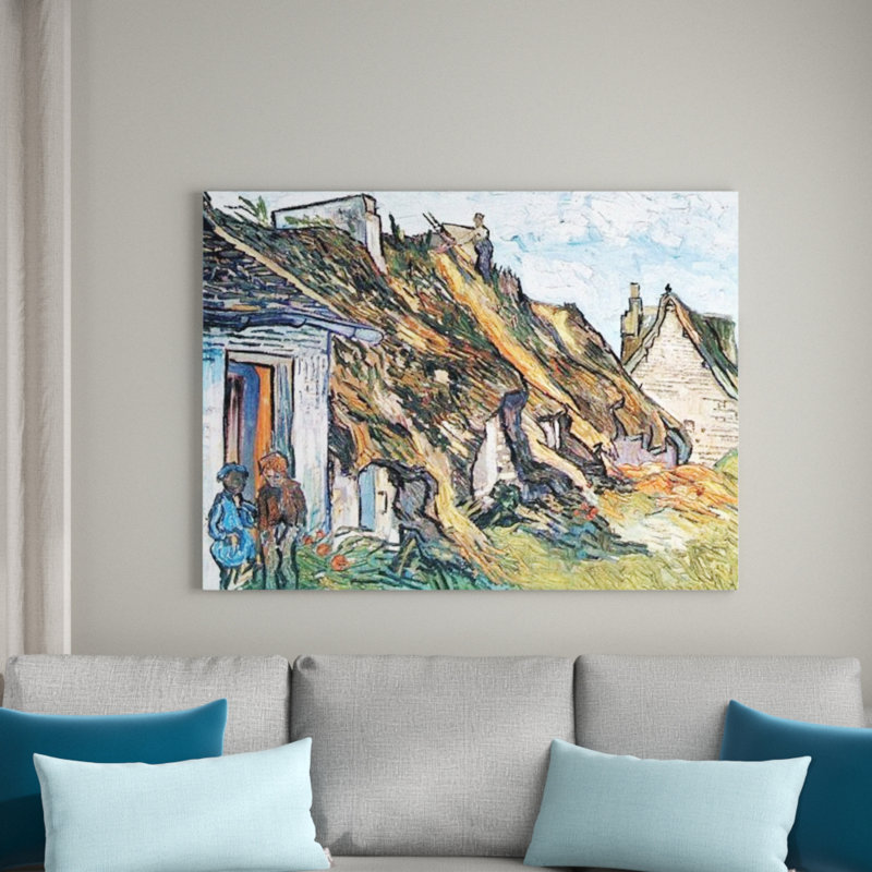 Vincent Van Gogh - Wrapped Canvas Painting, 60cm H x 80cm W x 1.8cm D