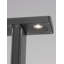 Black Integrated LED Metal Bollard Light
