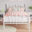 Cadre de lit plateforme simple en métal pour filles, cadre de lit simple avec tête de lit-123297158