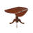 Dublin Modern Kitchen Table - a Round Dining Table Top with Dropleaf & Pedestal Base, 42x42 Inch, Espresso-1623425123-1639237078