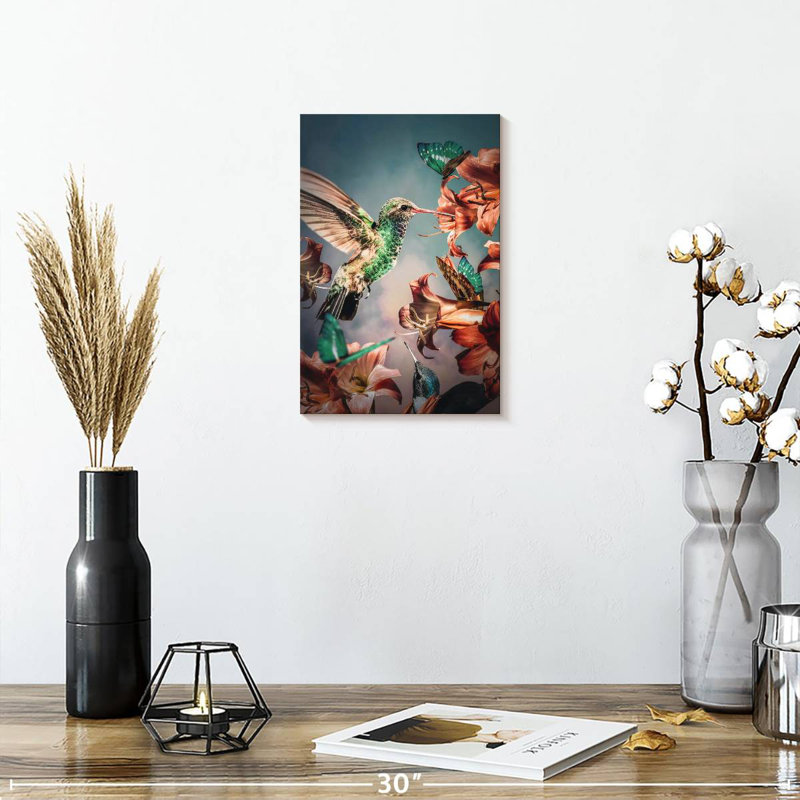 Colibris de jardin Brampt, H 12 po x l 8 po