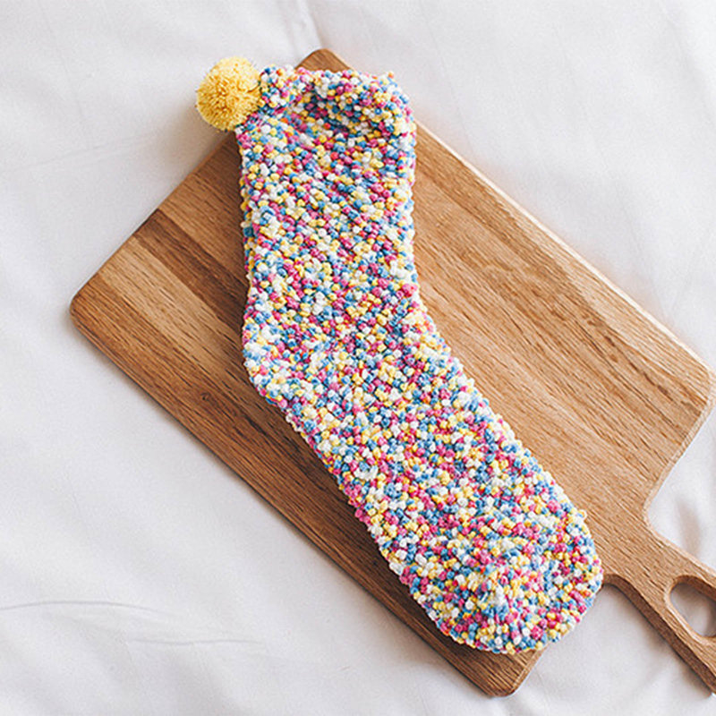 Bas de Noël Cool Dessert, cadeau de décoration suspendu pour fête des Fêtes, jaune, Yellow