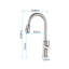 Robinet de cuisine avec douchette extractible-116628599