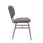 Chaise d'appoint rembourrée en velours Aquasco-1670141451