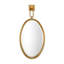 Tobago Flat Metal Beveled Wall Mirror-25370749