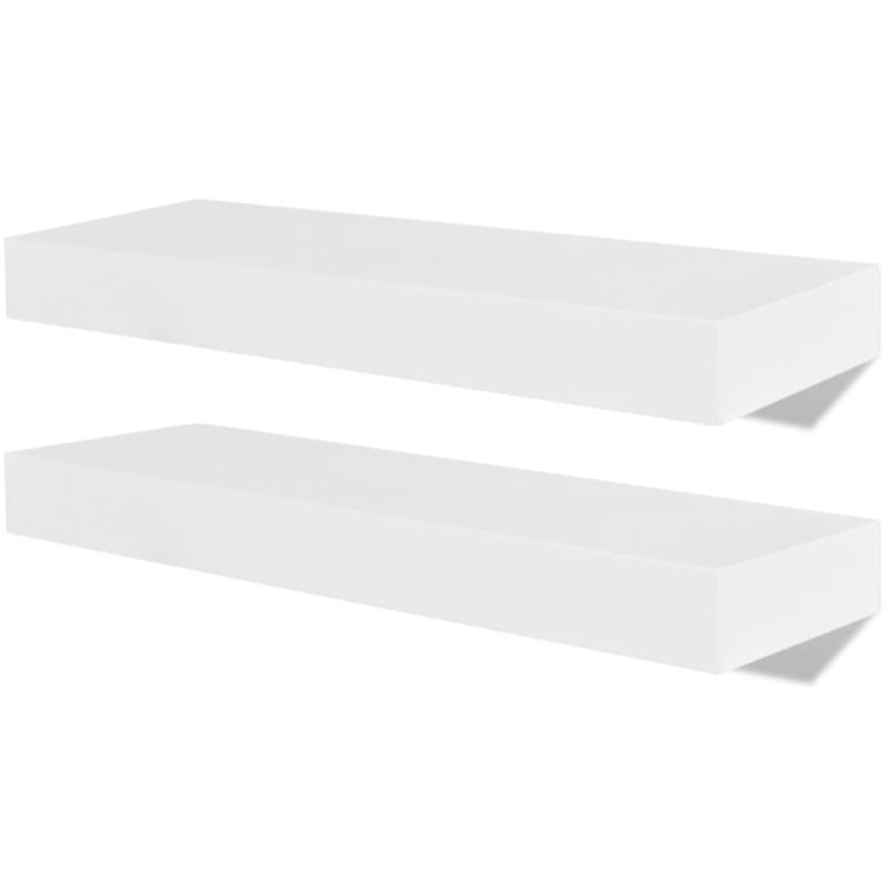 Tablettes murales Tablettes flottantes Tablettes murales pour DVD, H 1,5 po x l 15,7 po x P 7,87 po