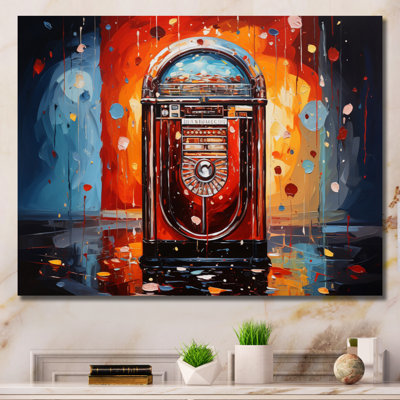 " Jukeboxe Popart Rhythm Reflections II "