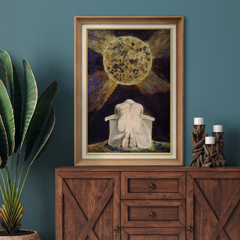 «Cosmic Prayer and Spiritual Light», œuvre d'art, impression de giclée sur toile encadrée, H 36 po x l 26 po x P 1,5 po