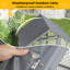 Large Catio Outdoor Cat Enclosure，grey