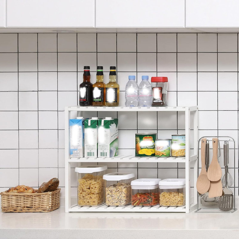Bamboo Freestanding Bathroom Shelves