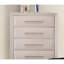 Commode de style transitionnel 1Pc avec finition à queue d'aronde anglaise et française