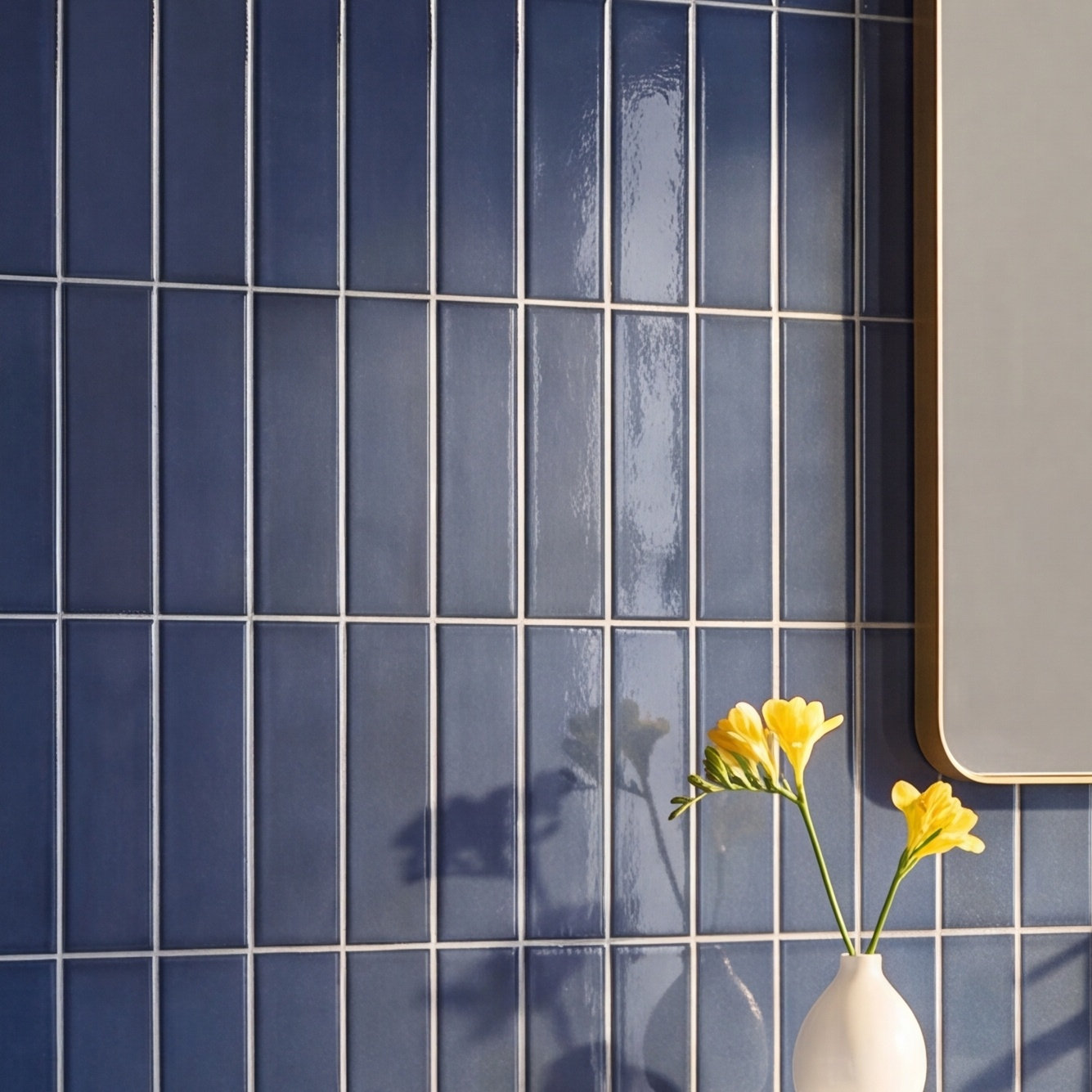 Reverie 2.5" x 9" Porcelain Subway Tile, Tide