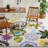 Doyle Hand Hooked Performance Floral Rug-1614715269