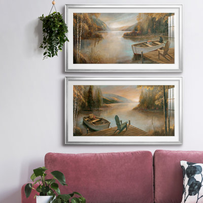 " Peaceful Serenity " 2 - Pieces