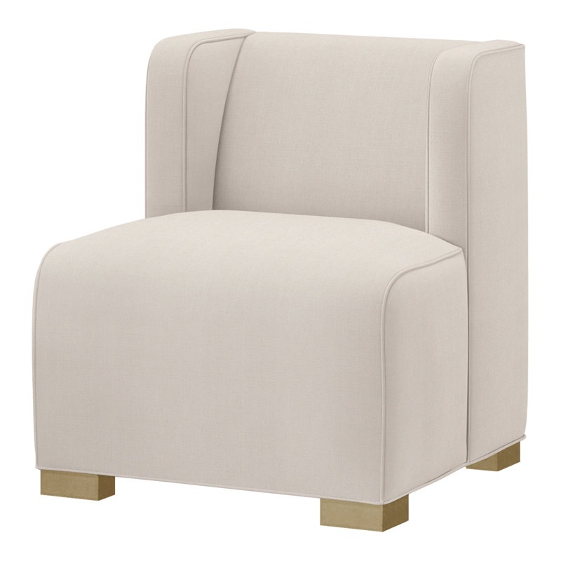 Fauteuil de chambre Joan, Dune, Bond Bonden (tissu performance) 1086-92