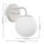 Meuble-lavabo contemporain à 1 lumière Louis-184601378-184601379