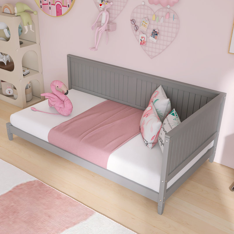 Floyed Platforms Daybed by Red Barrel Studio®, Grey, Full