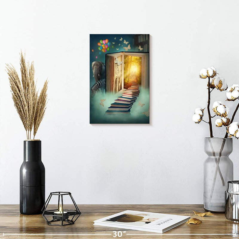 Kelan Stairway To Fantasy, 12" H x 8" W
