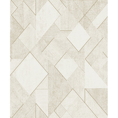 Rouleau de papier peint géométrique Antoinne