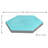 Solid Hex 8" x 9" Cement Wall & Floor Tile-67007940