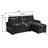 78.94" Pin Striped Fabric Sleeper Sofa-999117350