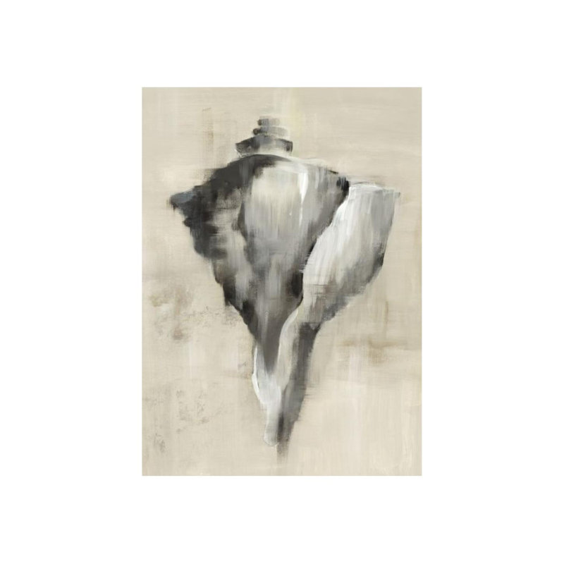 Seashells In Neutral III Painting by Guseul Park, Outdoor, 50" H x 36" W x 1.5" D
