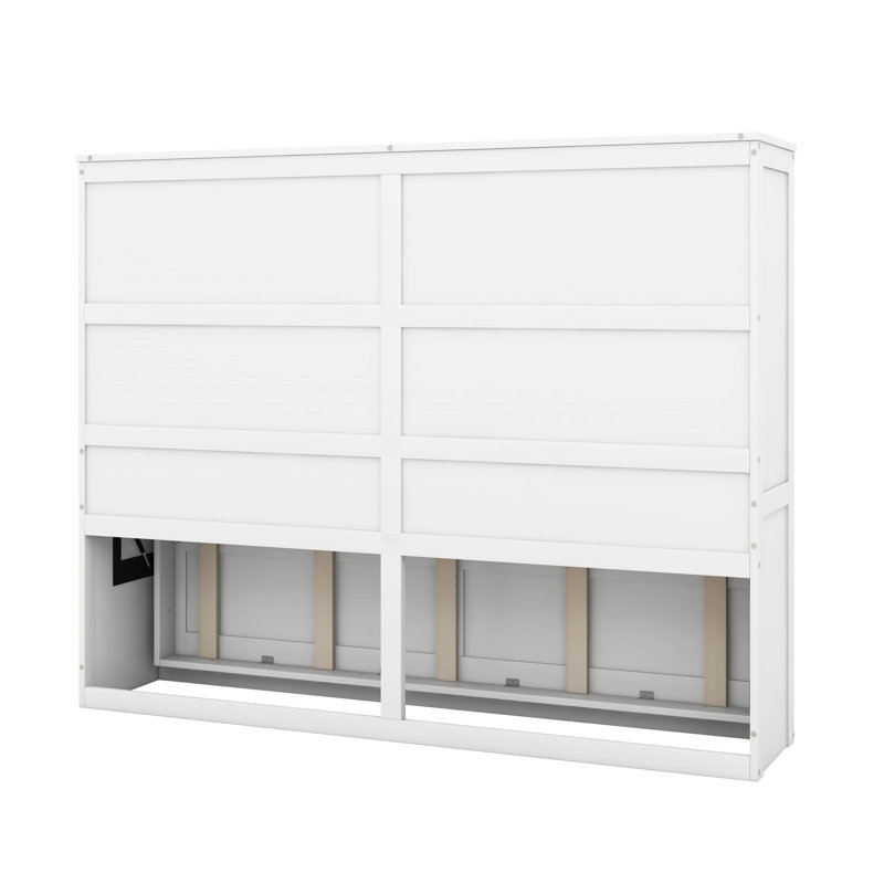 Lit escamotable Garlef, Blanc, Complète