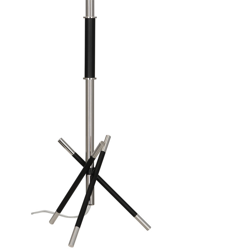 Thatcher Table Lamp, Polished Nickel Accents