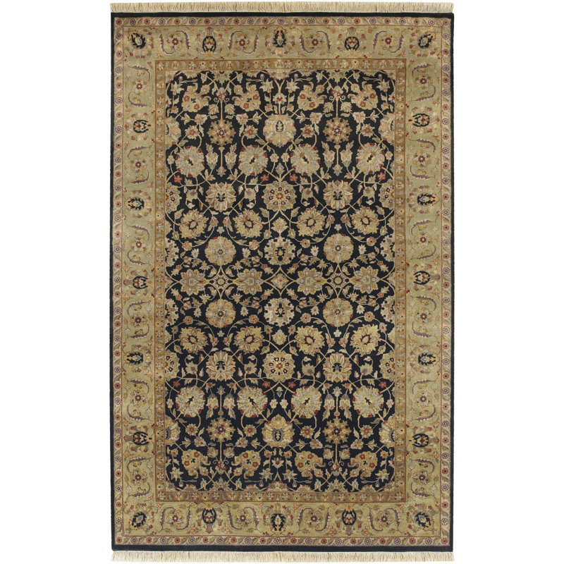Attica Wool Oriental Indoor Rug, Rectangle 3'6" x 5'6"