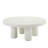 Loanna White Finish Coffee Table