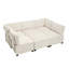 Canapé modulaire modulaire en U avec méridienne réversible Canapé modulaire modulaire, canapé convertible 6 places-1980501316