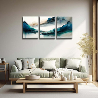 3 Piece Wrapped Canvas Print