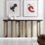 Melange 72'' W Console Table