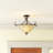 Karcher Glass Semi Flush Mount