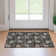 Premium Machine Washable Prisco Black Rug