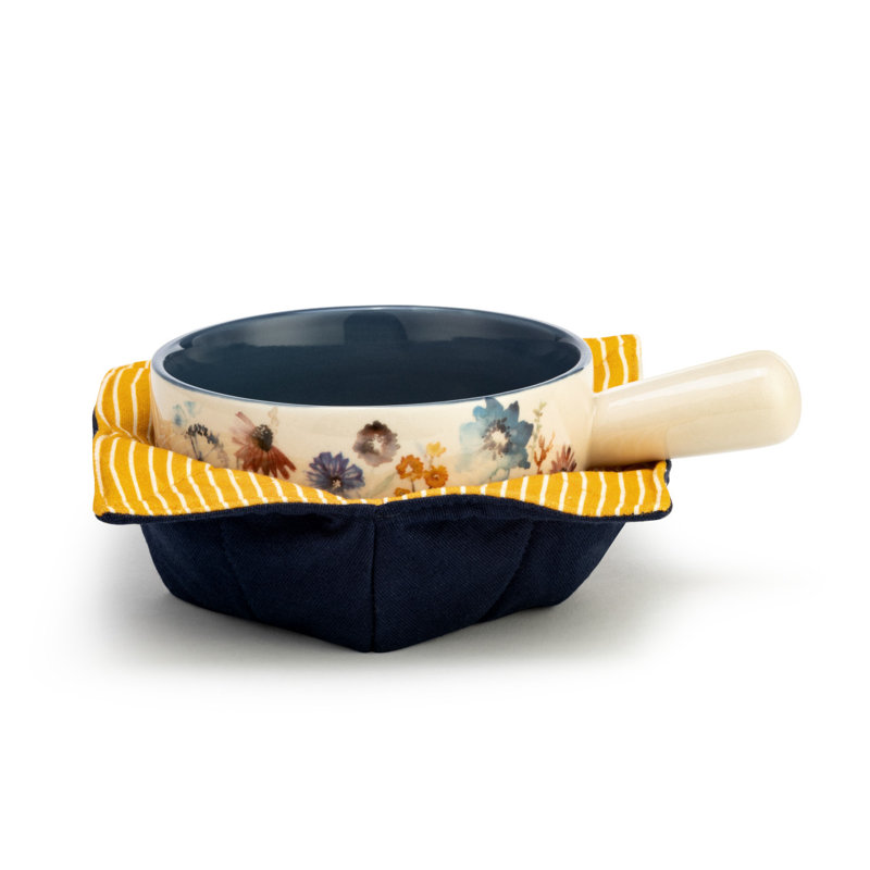 2 Piece Meadow Flowers Soup Bowl Set