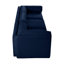 Avec rangement, revêtement en chenille bleu pour le salon, rangement modulaire intégré-1067263833