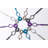 Ceiling-Mounted Drying Rack Silver