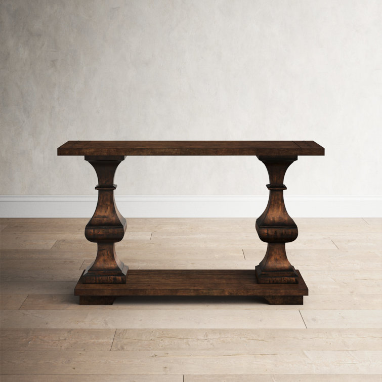 Gildford 50'' Solid Wood Top Console Table