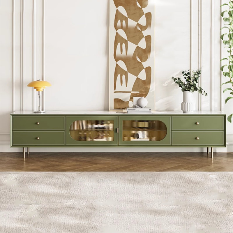 Meuble télé léger et luxueux, 78.74"