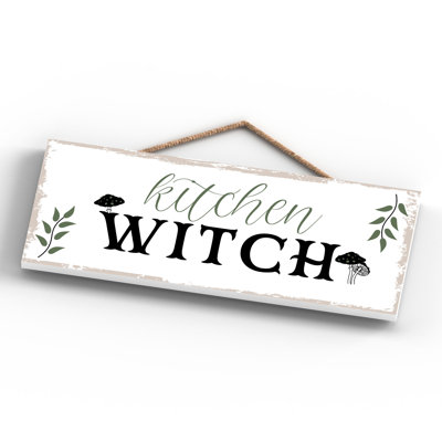 Kitchen Mushrooms Wooden Plaque