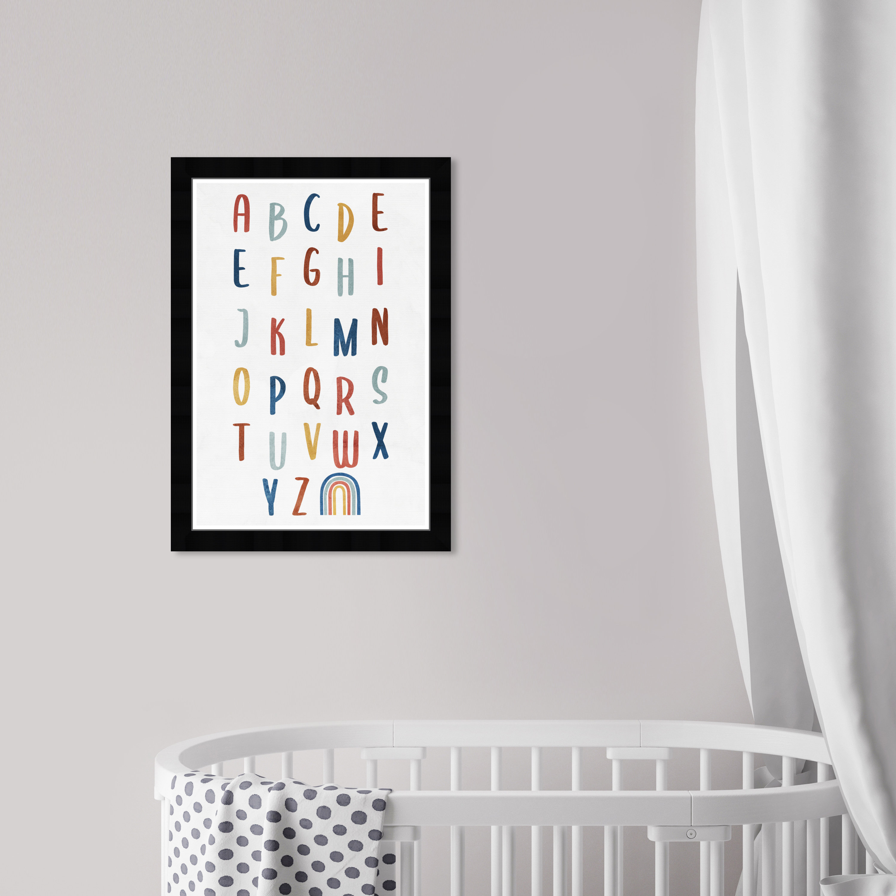 Olivia's Easel Typography And Quotes 'Rainbow Alphabet' Letters And ...