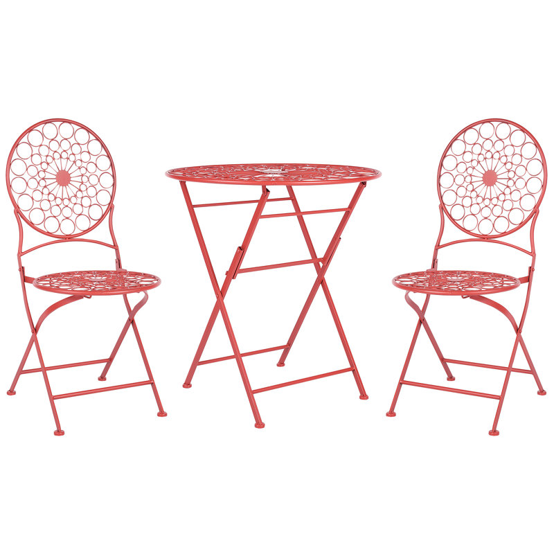 Pamuklu 2 - Person Patio Dining Set with Round Table