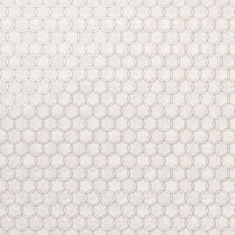 Étoile zen 3 pouces mosaïque mixte Perle, Perle