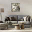 Art mural sur toile lisse avec plumes d'ailes brunes par Julia Bosco-657093722-657093723